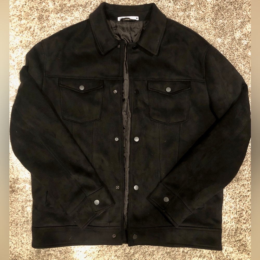 ZARA Men’s Suede Jacket | sz: LRG